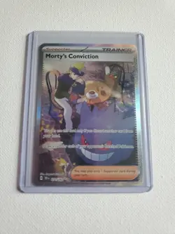 Pokemon TCG Morty's Conviction Scarlet & Violet Temporal Forces - Image 1