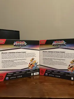 Pokemon TCG Prismatic Evolutions Poster Collection Factory Sealed (Lot Of 2) - Image 2
