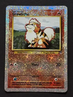 Growlithe 2002 Pokemon Legendary Collection Reverse Holo 45/110 English - Image 1