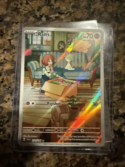 Ralts 211/198 Scarlet & Violet Base Set Illustration Rare Pokemon Single !!! - Image 3