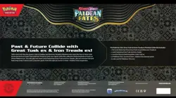 Pokemon Paldean Fates Great Tusk & Iron Treads EX Premium Collection PRE-SALE - Image 2