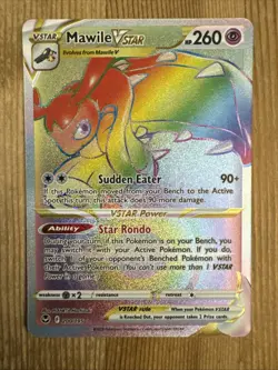 Mawile VSTAR 200/195 SWSH Silver Tempest Secret Rare Pokemon NM - Image 1