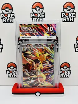 Pokemon Ethan's Typhlosion 190/182 Destined Rivals ACE 10 GEM MINT - Image 1
