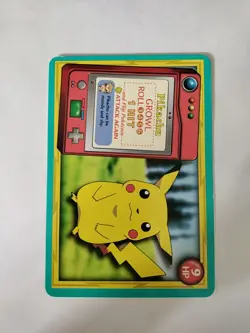 1999 Pokemon TCG Nintendo Creatures Adventure Game Pikachu - RARE 1E3 MP - Image 1