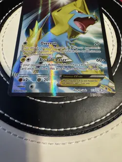 Pokemon TCG Manectric EX 113/119 XY Phantom Forces Full Art Holo LP/NM - Image 3
