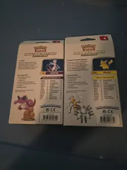 Mewtwo Mayhem and Pikachu Power Theme Deck 2016 Pokemon XY Evolutions SEALED - Image 2