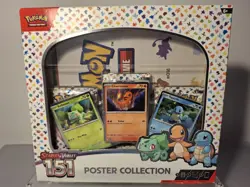 Scarlet & Violet 151 Poster Collection Box Pokemon TCG - New & Sealed - Image 1