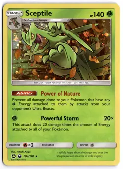 Pokemon Holo Sceptile - 10a/168 Promo Alternate Art Promos 010a/168 NM - Image 1