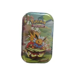Sealed Pokemon Scarlet & Violet Prismatic Evolutions Mini Tin - Jolteon - Image 1