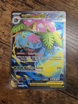 MEGA VENUSAUR EX 155/132 - Mega Evolution - ULTRA RARE FULL ART - MINT - Image 1