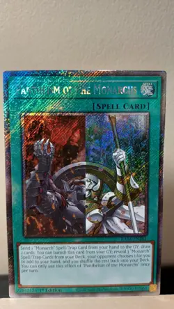 Pantheism of the Monarchs 1st Edition [NM] - Yu-Gi-Oh! RA04 [Platinum Secret] - Image 1