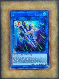 Yugioh Hi-Speedroid Rubber Band Shooter BLHR-EN050 Secret Rare 1st Ed LP - Image 1