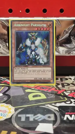 Yu-Gi-Oh! TCG Airknight Parshath SBCB-EN132 First 1st Edition Secret Rare - Image 1