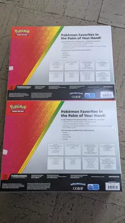 Lot of 2✅ Pokemon Scarlet & Violet 151 5-pack Mini Tins + 4 Promo Cards ✅ Costco - Image 2