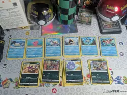 Pokemon TCG: Crown Zenith Bulk Lot (80+ Cards) w/ Lucario VSTAR Promo - Common C - Image 3