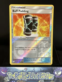 Pokemon Card Buff Padding 136/181 Team Up Reverse Holo Near Mint - Image 1