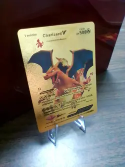 pokemon cards charizard v golden card T10 - Image 1