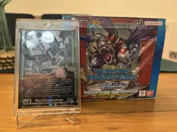 Digimon EX9-073 Machinedramon Secret Rare Card Versus Monsters Edition With Box - Image 1