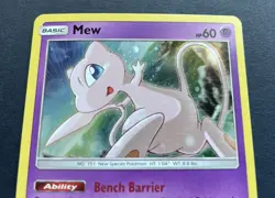 Pokemon Card MEW SM215 Rare Black Star Promo - NM/M - Image 2