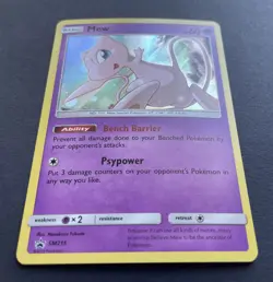 Pokemon Card MEW SM215 Rare Black Star Promo - NM/M - Image 3