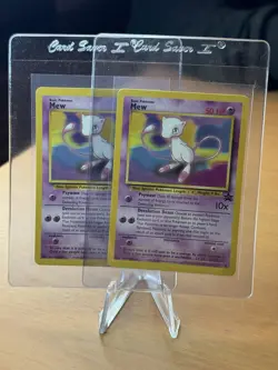 2 CARD LOT | Mew (8) - WoTC Promo (PR) | Pokemon | Non-holo | NEAR MINT - Image 1