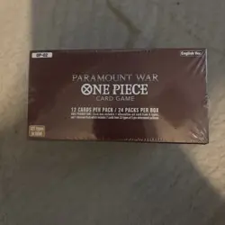 One Piece Card Game TCG OP-02 Paramount War 1st Ed. Booster Box English Sealed - Image 5