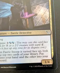 Faerie Snoop 0203 MKM Foil Common Murders At Karlov Manor Magic: The Gathering - Image 5