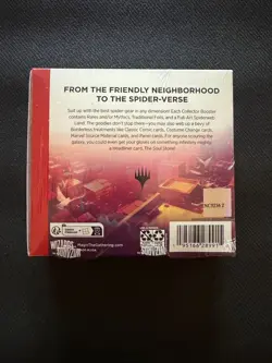 MTG Magic Marvel's Spiderman Spider-Man COLLECTOR Booster Box SEALED! - Image 2