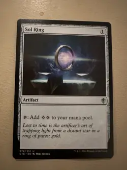 MTG - Sol Ring - Commander - NM - Image 1