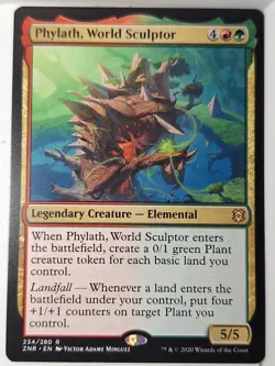 Phylath, World Sculptor - Zendikar Rising - Magic the Gathering MTG Nice! - Image 1