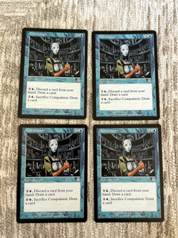 Compulsion x4 Torment Magic: The Gathering MTG Near Mint Uncommon - Image 1