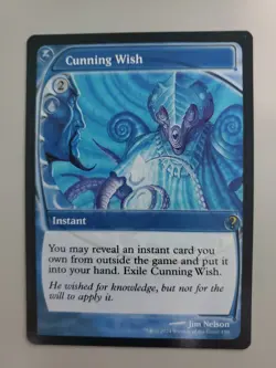 MTG Cunning Wish Mystery Booster 2 Future Sight Rare - Image 1