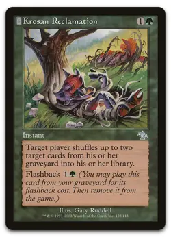 Krosan Reclamation #122 (NM) Judgment JUD Magic MTG - Image 1
