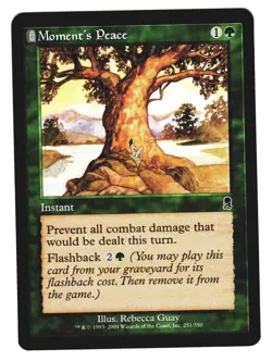 Magic The Gathering MTG - Odyssey ODY 2001 - #251 Moment's Peace NM x3 LOT2 - Image 2