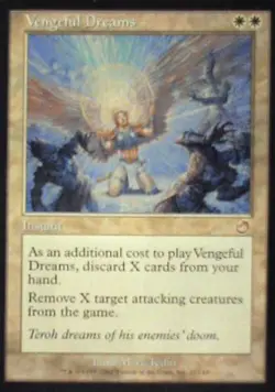 Vengeful Dreams - Torment: #21, Magic: The Gathering Lp R112 - Image 1