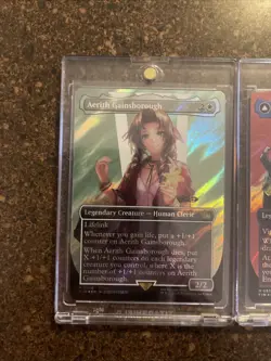 Aerith Gainsborough + Emet-Selch (Surge Foil) Final Fantasy Magic The Gathering - Image 2