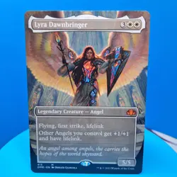 Lyra Dawnbringer (Borderless) Dominaria Remastered Regular - Image 2