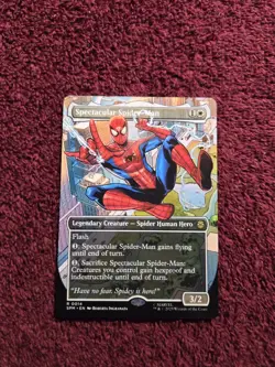 Spectacular Spider-Man 0014 Regular Borderless Marvels Spider-Man - Image 1