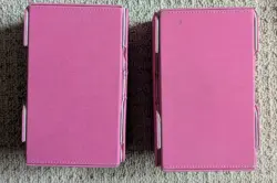 2x Pink Gamegenic Stronghold 200+ XL Deck Boxes. Used but in good condition. - Image 3