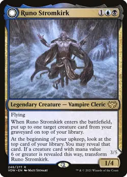 Runo Stromkirk Foil - Innistrad: Crimson Vow MTG-NM - Image 1