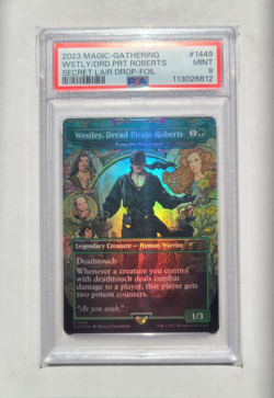 MTG Westley, Dread Pirate Roberts FOIL PSA 9 MINT Princess Bride Magic SLD #1449 - Image 1
