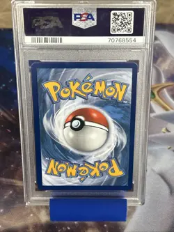 2022 Pokemon Sword & Shield Astral Radiance Full Art/Shadow Rider Calyrex V PSA9 - Image 2