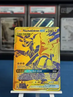 Pikachu & Zekrom GX - Pokemon #SM248 Promo Holofoil - NM - Image 2