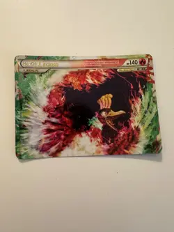 Pokemon Ho-Oh Legend Holo Foil. Heartgold and Soul Silver Top half only. - Image 1