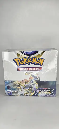Pokemon TCG Sword & Shield Brilliant Stars Booster Box 36 Packs SEALED - Image 1