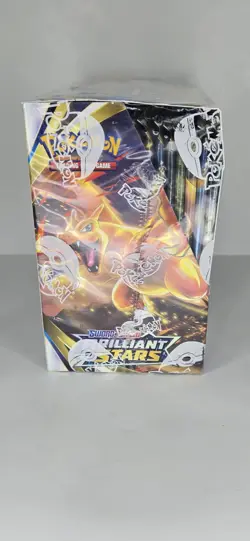 Pokemon TCG Sword & Shield Brilliant Stars Booster Box 36 Packs SEALED - Image 3