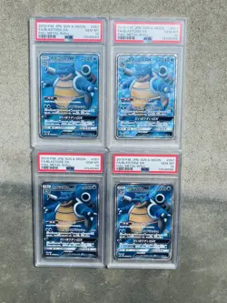 PSA 10 Pokemon Japanese Full Metal Wall sm9b Blastoise GX 057/054 SR Full Art - Image 4