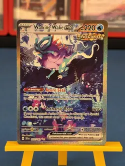 Pokemon TCG Walking Wake EX 205/162 Scarlett & Violet Temporal Forces - NM - Image 1