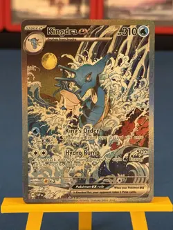 Pokemon SV Black Star Promos - SVP EN Kingdra ex #131 - NM - Image 1