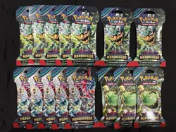 Pokemon TCG Twilight Masquerade Booster Pack Lot Of 15. New Sealed. - Image 1
